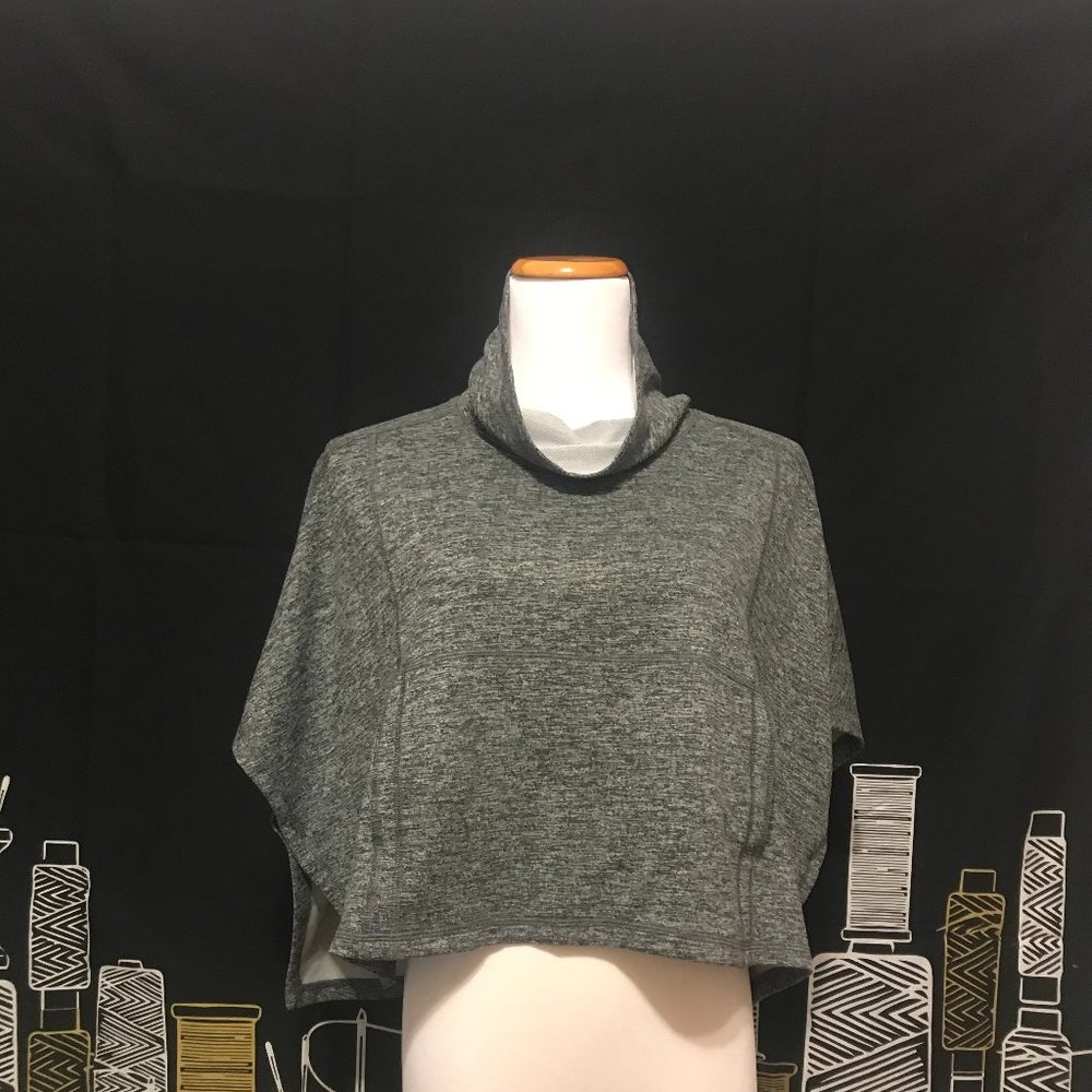 Zella Kids Charcoal Gray Poncho